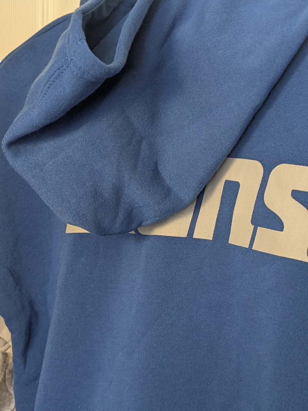 NWT Detroit Lions NFL Team Apparel Youth XL 18/20 Full Zip Hoodie Blue